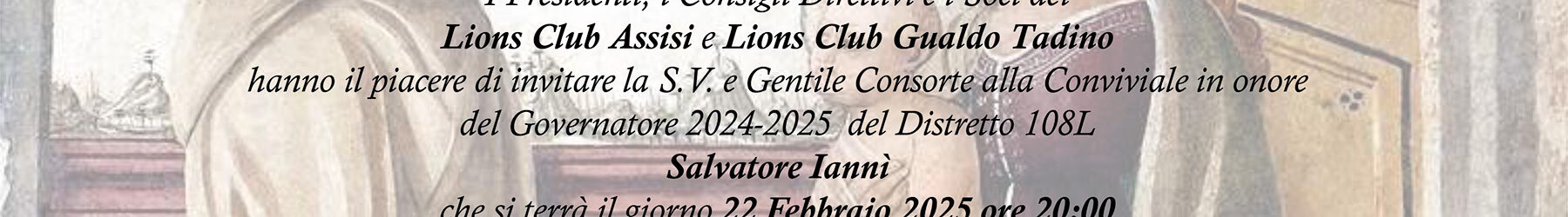 22 febbraio 2025 – Visita del Governatore