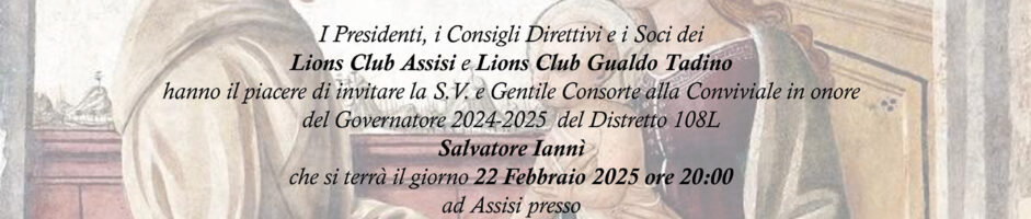 22 febbraio 2025 – Visita del Governatore